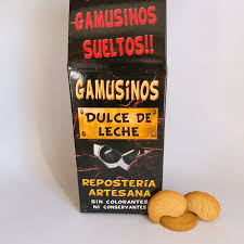 Gamusinos de dulce de leche